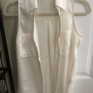 Ivory Sleeveless Top